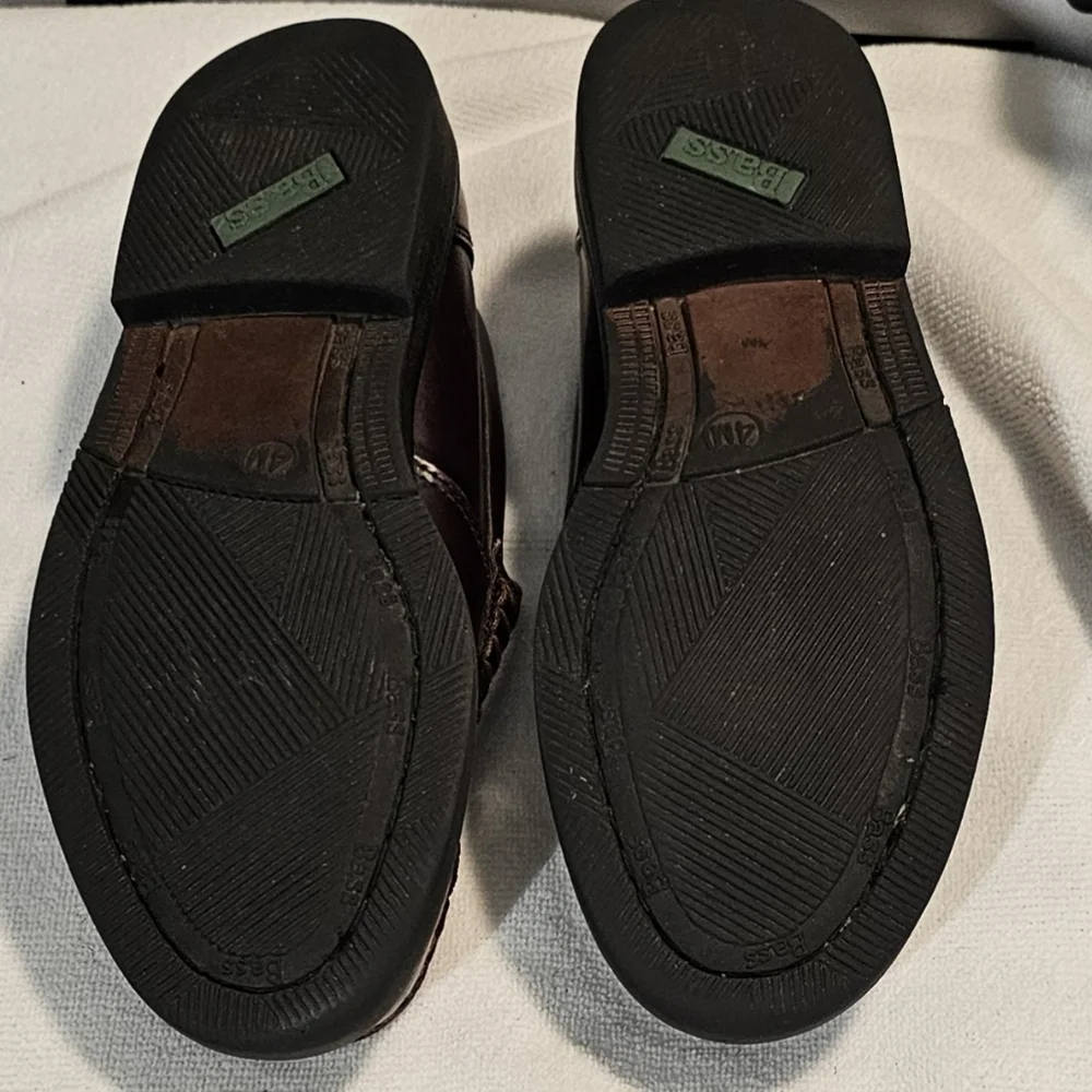 G.H. Bass & Co. Kids Burgundy Penny Loafers